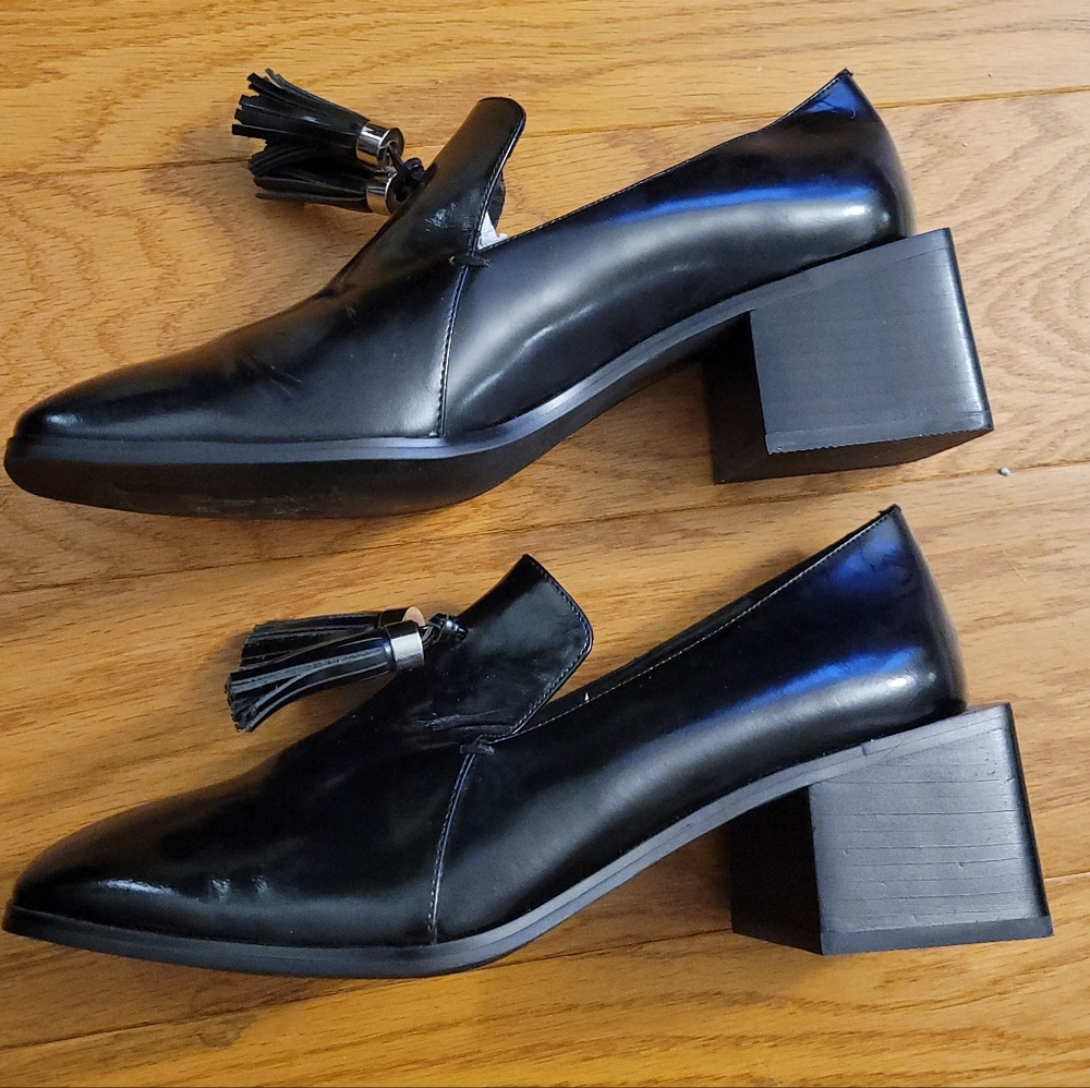 Jeffrey Campbell Torbett 2 Tassel Loafers, Size 8.5 - Picture 3 of 8